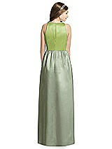Rear View Thumbnail - Sage & Mojito Dessy Collection Junior Bridesmaid Dress JR536
