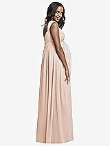 Rear View Thumbnail - Cameo Dessy Collection Maternity Bridesmaid Dress M433