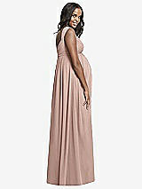 Rear View Thumbnail - Neu Nude Dessy Collection Maternity Bridesmaid Dress M433