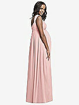 Rear View Thumbnail - Rose Dessy Collection Maternity Bridesmaid Dress M433