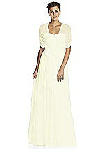 Alt View 3 Thumbnail - Butter Yellow After Six Bridesmaid Dress 6768