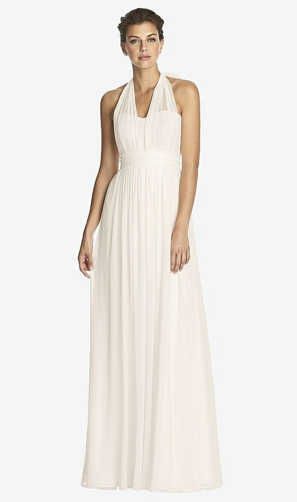 Front View - Ivory After Six Bridesmaid Dress 6768
