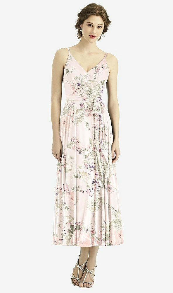 Front View - Blush Garden After Six Bridesmaid style 1503