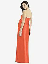 Rear View Thumbnail - Fiesta Alfred Sung Maternity Bridesmaid Dress Style M435