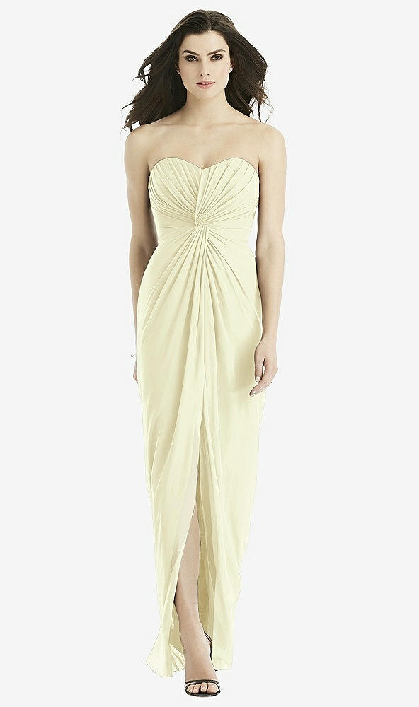 Front View - Butter Yellow Studio Design Bridesmaid Dress 4523