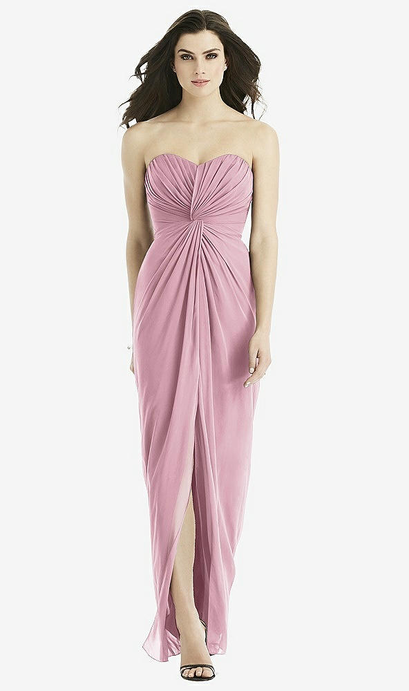 Front View - Dusty Pink Studio Design Bridesmaid Dress 4523