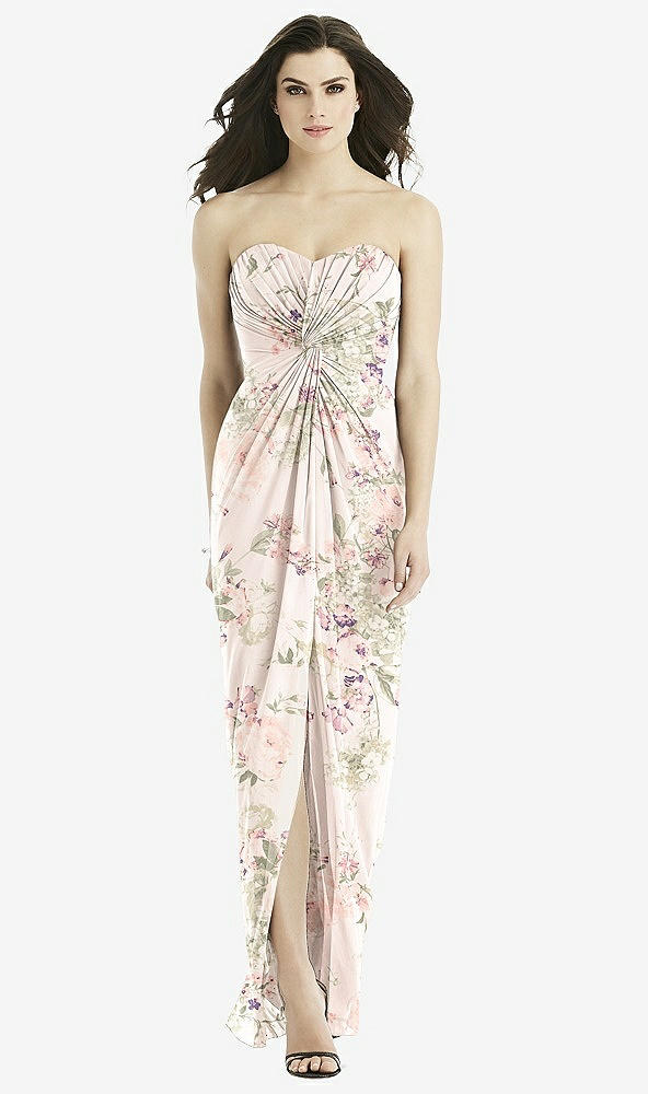 Front View - Blush Garden Studio Design Bridesmaid Dress 4523