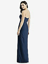 Rear View Thumbnail - Midnight Navy Studio Design Bridesmaid Dress 4523