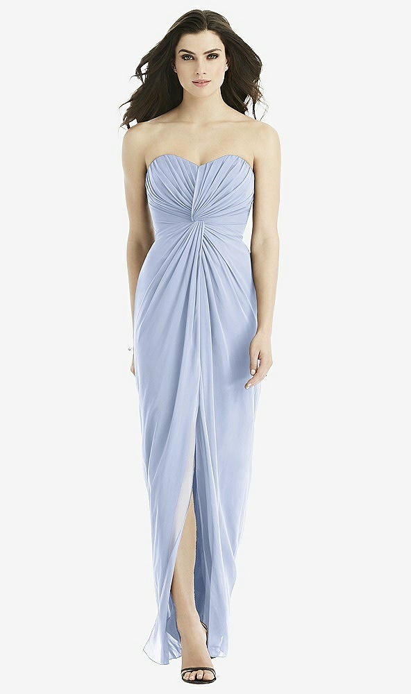 Front View - Sky Blue Studio Design Bridesmaid Dress 4523