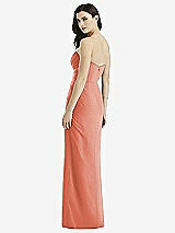 Rear View Thumbnail - Terracotta Copper Studio Design Bridesmaid Dress 4523