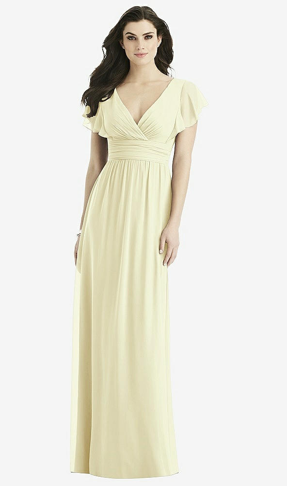 Front View - Butter Yellow Studio Design Bridesmaid Dress 4526