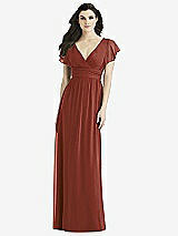 Front View Thumbnail - Auburn Moon Studio Design Bridesmaid Dress 4526