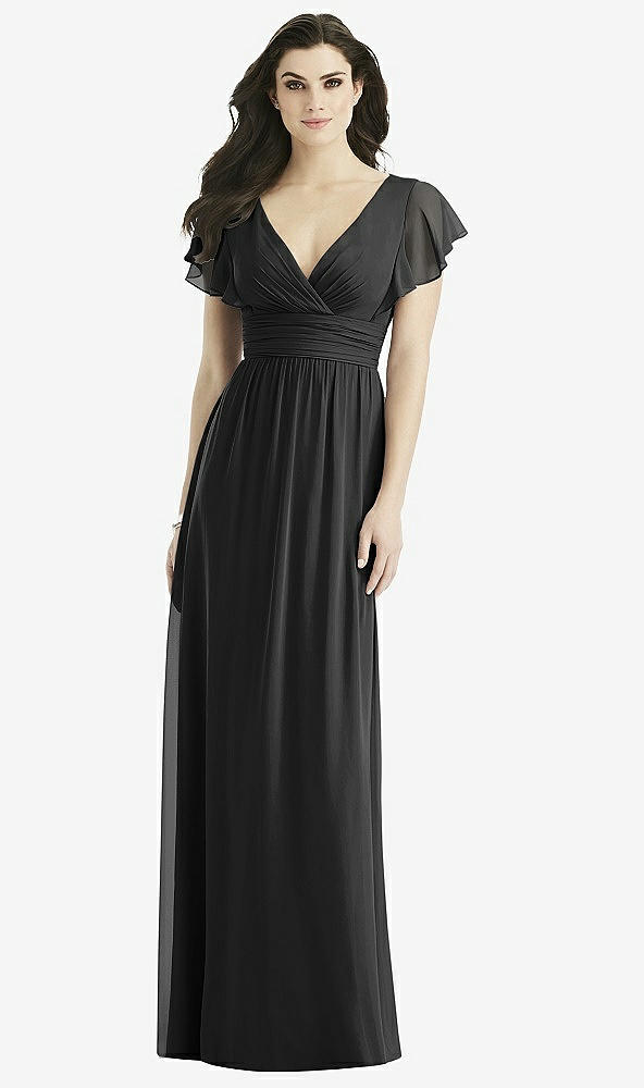 Front View - Black Studio Design Bridesmaid Dress 4526