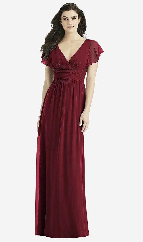 Front View - Cabernet Studio Design Bridesmaid Dress 4526