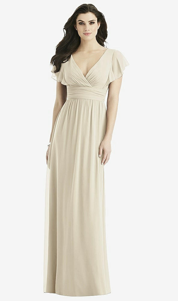 Front View - Champagne Studio Design Bridesmaid Dress 4526