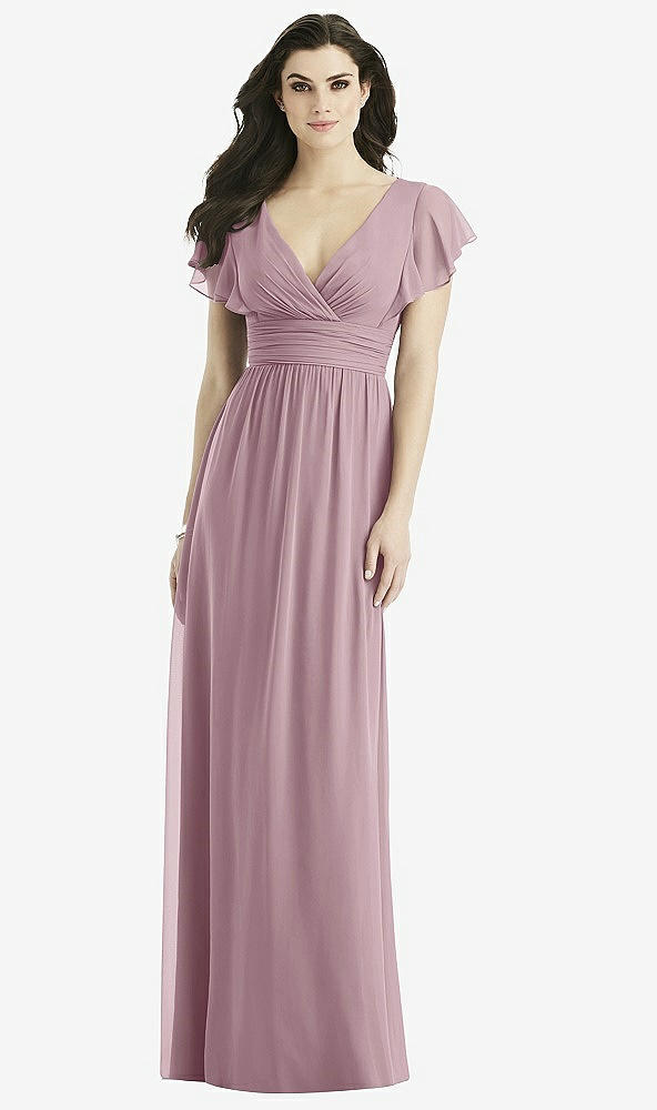 Front View - Dusty Rose Studio Design Bridesmaid Dress 4526