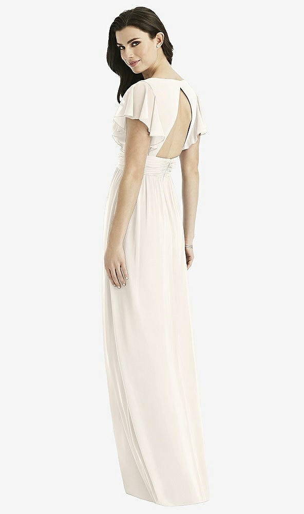 Back View - Ivory Studio Design Bridesmaid Dress 4526