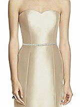 Front View Thumbnail - Champagne Beaded Sash for Style D742