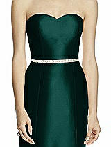 Front View Thumbnail - Evergreen Beaded Sash for Style D742