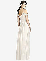 Rear View Thumbnail - Ivory Alfred Sung Bridesmaid Dress D743
