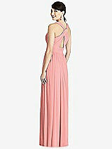 Rear View Thumbnail - Apricot Alfred Sung Bridesmaid Dress D744