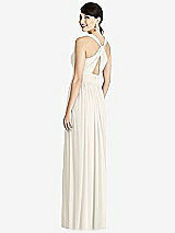 Rear View Thumbnail - Ivory Alfred Sung Bridesmaid Dress D744