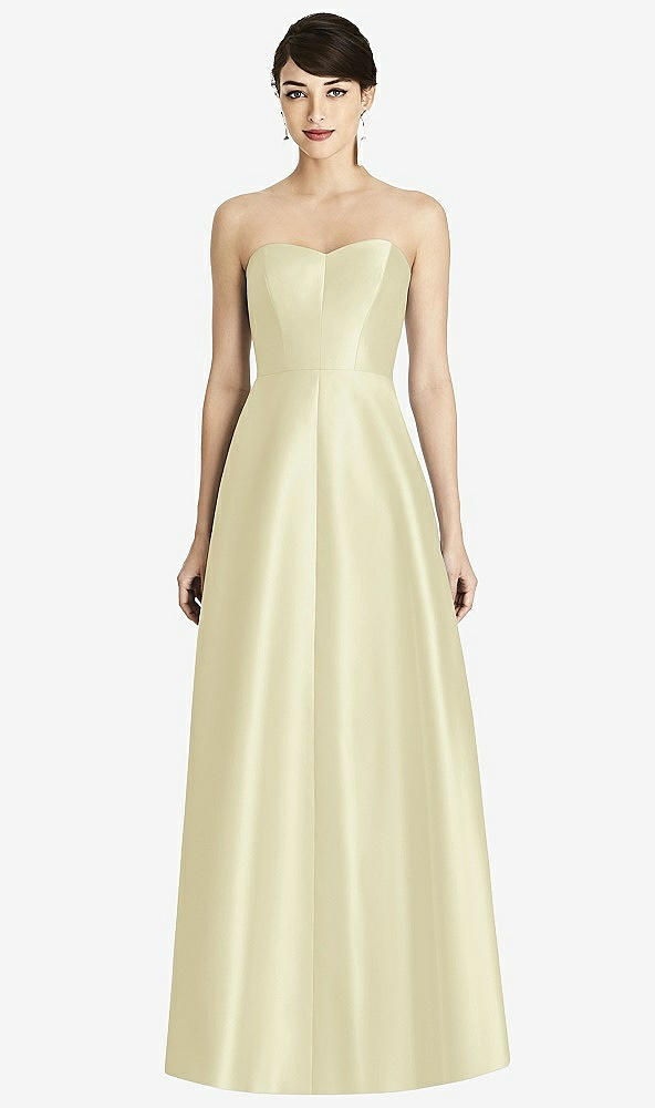 Front View - Butter Yellow Alfred Sung Style D749