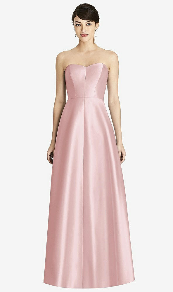 Front View - Ballet Pink Alfred Sung Style D749