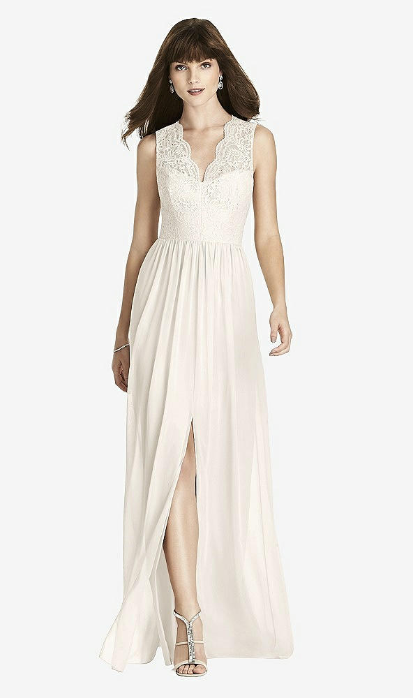 Front View - Ivory After Six Bridesmaid Dress 6774