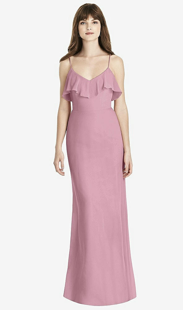 Front View - Dusty Pink After Six Bridesmaid Dress 6780