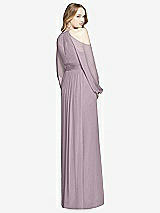 Rear View Thumbnail - Lilac Dusk Dessy Bridesmaid Dress 3018