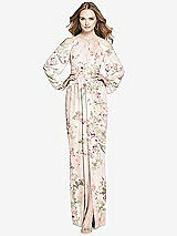 Front View Thumbnail - Blush Garden Dessy Bridesmaid Dress 3018