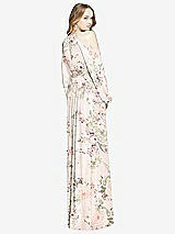 Rear View Thumbnail - Blush Garden Dessy Bridesmaid Dress 3018