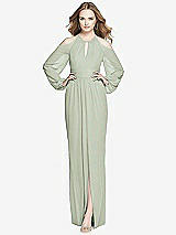 Front View Thumbnail - Celadon Dessy Bridesmaid Dress 3018