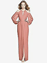 Front View Thumbnail - Desert Rose Dessy Bridesmaid Dress 3018