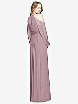 Rear View Thumbnail - Dusty Rose Dessy Bridesmaid Dress 3018
