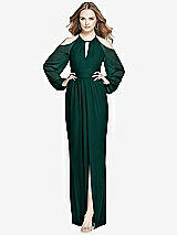 Front View Thumbnail - Evergreen Dessy Bridesmaid Dress 3018