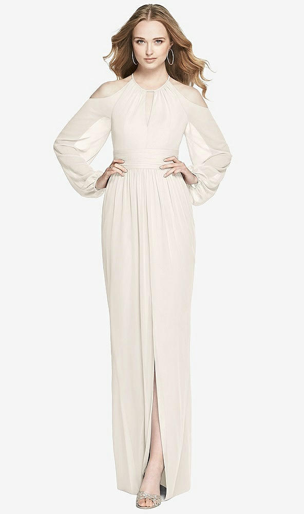 Front View - Ivory Dessy Bridesmaid Dress 3018