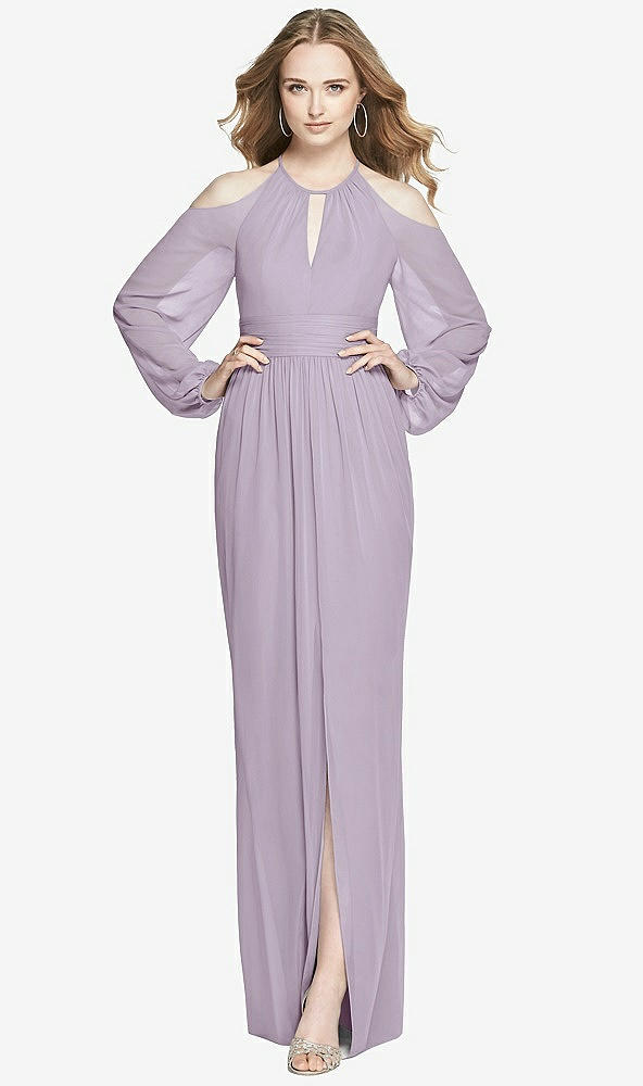 Front View - Lilac Haze Dessy Bridesmaid Dress 3018