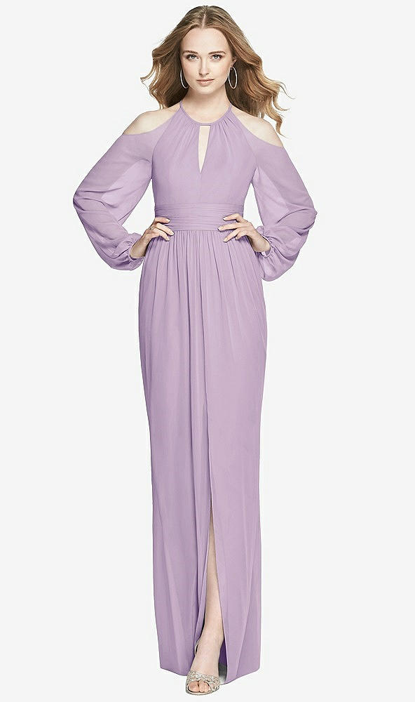 Front View - Pale Purple Dessy Bridesmaid Dress 3018