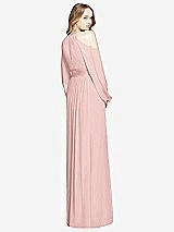Rear View Thumbnail - Rose Dessy Bridesmaid Dress 3018