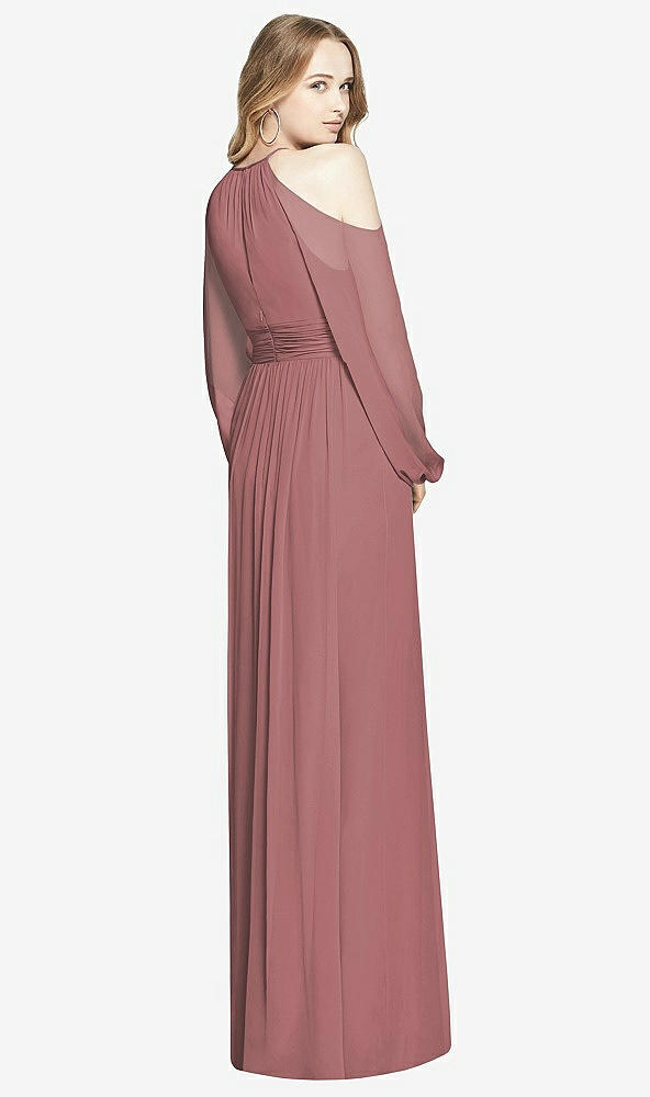 Back View - Rosewood Dessy Bridesmaid Dress 3018
