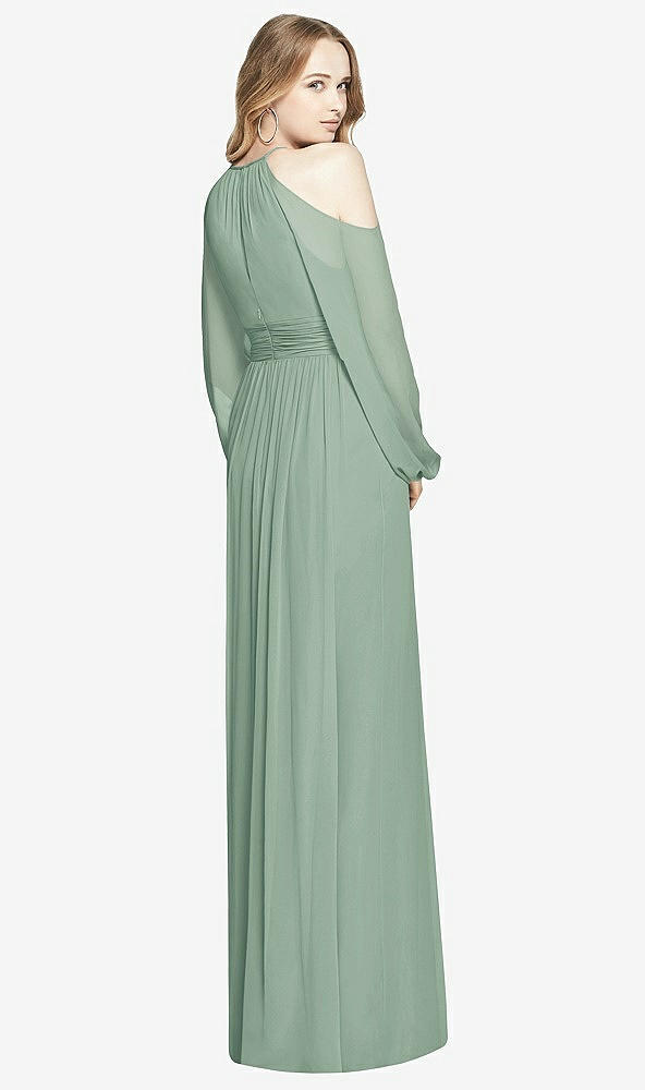 Back View - Seagrass Dessy Bridesmaid Dress 3018
