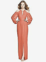 Front View Thumbnail - Terracotta Copper Dessy Bridesmaid Dress 3018
