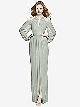 Front View Thumbnail - Willow Green Dessy Bridesmaid Dress 3018