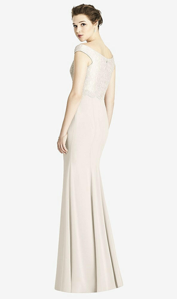 Back View - Ivory Studio Design Bridesmaid Dress 4536