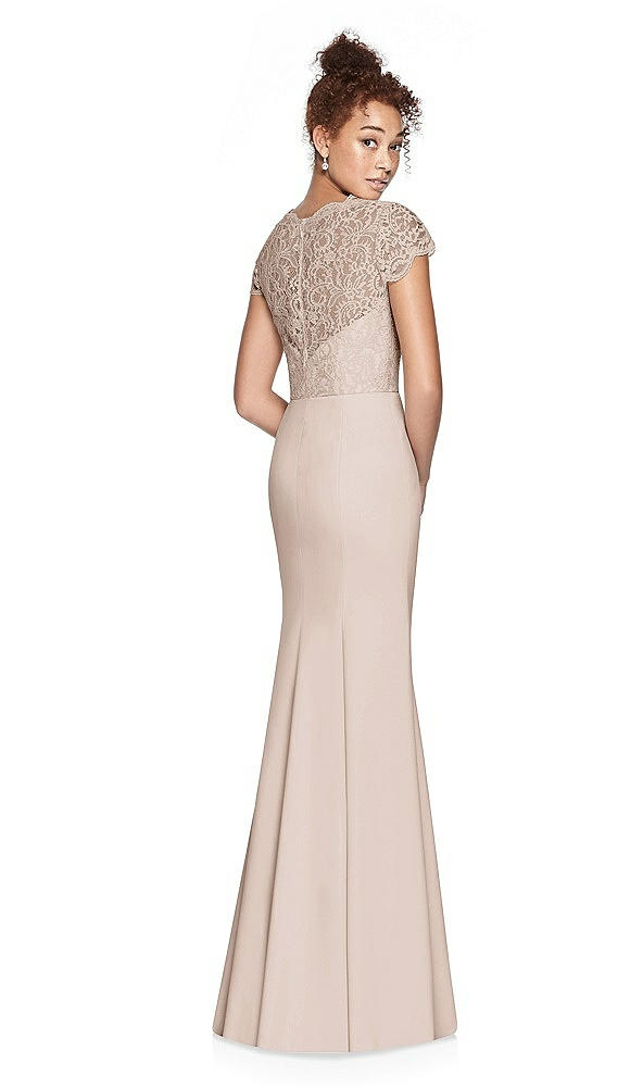 Back View - Cameo Dessy Bridesmaid Dress 3023