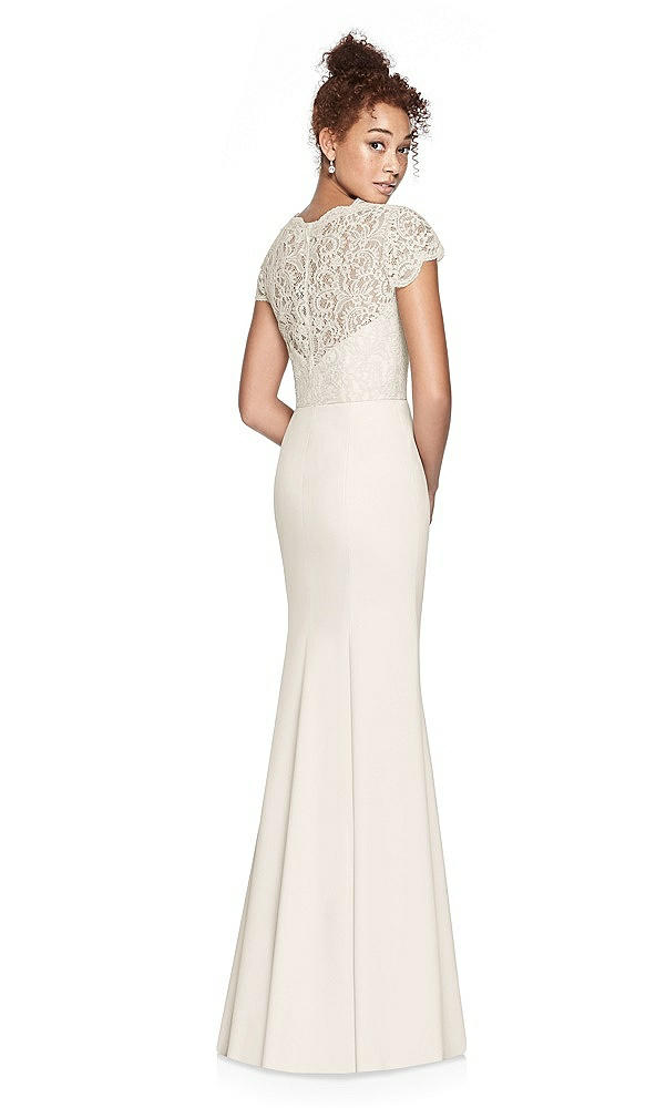 Back View - Ivory Dessy Bridesmaid Dress 3023