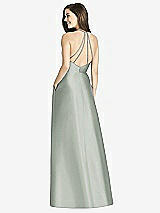 Front View Thumbnail - Willow Green Bella Bridesmaids Dress BB115