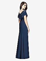Rear View Thumbnail - Midnight Navy Bella Bridesmaids Dress BB120